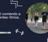 Siguió corriendo a diferentes ritmos.